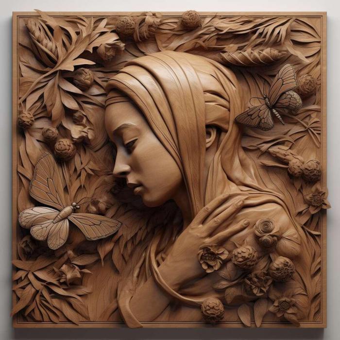 نموذج ثلاثي الأبعاد لآلة CNC 3D Art 